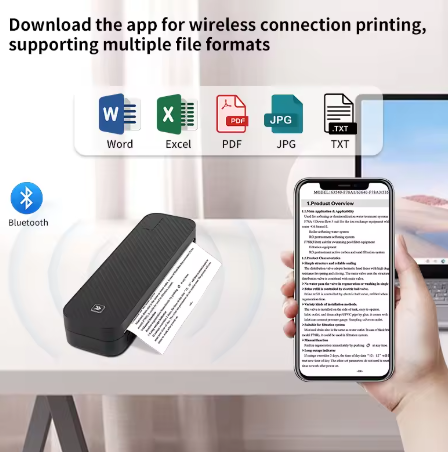 A4 Thermal Printer Bluetooth